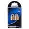Brinks Keyed Alike Padlock, Brass, 20mm 2 Pk, General Purpose 171-20201 - alternate 3